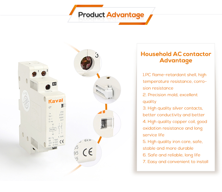 household ac contactor advantage 5