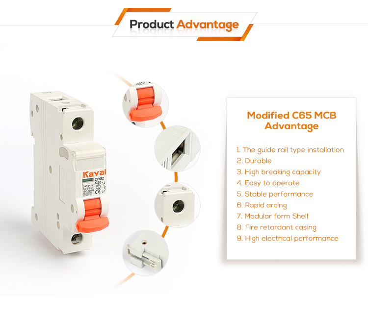 modified c65 mcb advantage 6